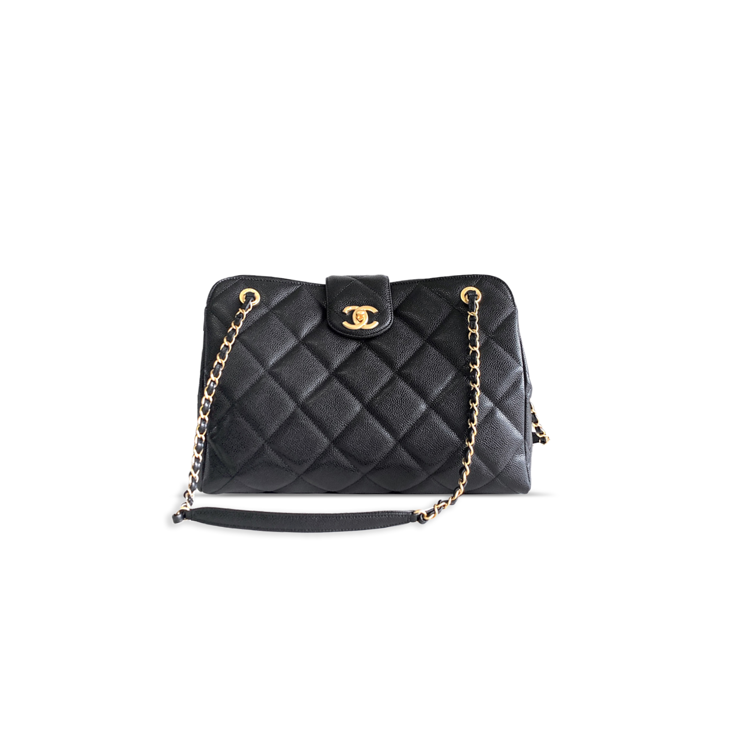 CHANEL MASTER SMALL CAVIAR CALFSKIN SHOPPING BAG AS4978 (33*25*16cm)